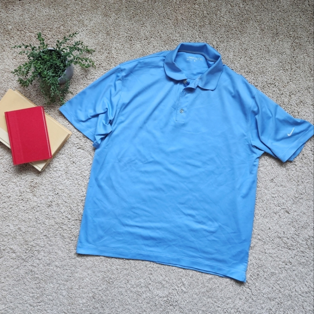 Nike men's Dri- fit Golf Polo - size Large